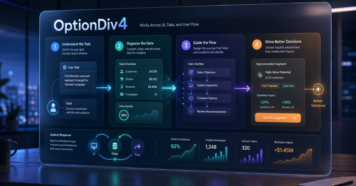 OptionDiv4: Organize Options for Clear UI Decisions
