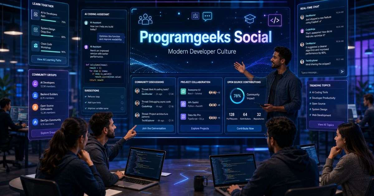 Programgeeks Social: Guide for Developers 2026