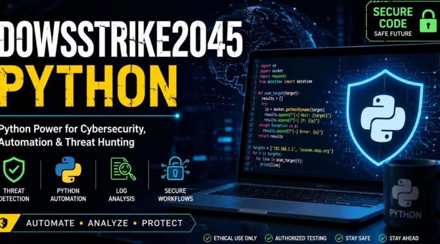 Dowsstrike2045 Python: Safe Cybersecurity Guide