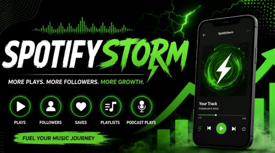 SpotifyStorm: Safe Music Growth Guide