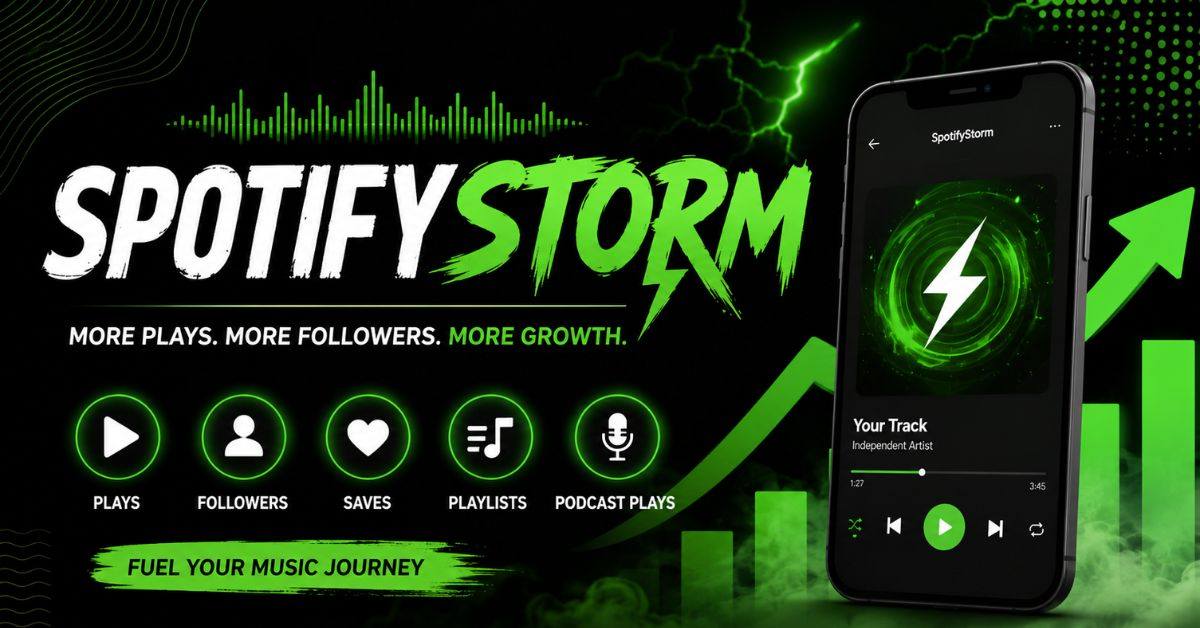 SpotifyStorm: Safe Music Growth Guide