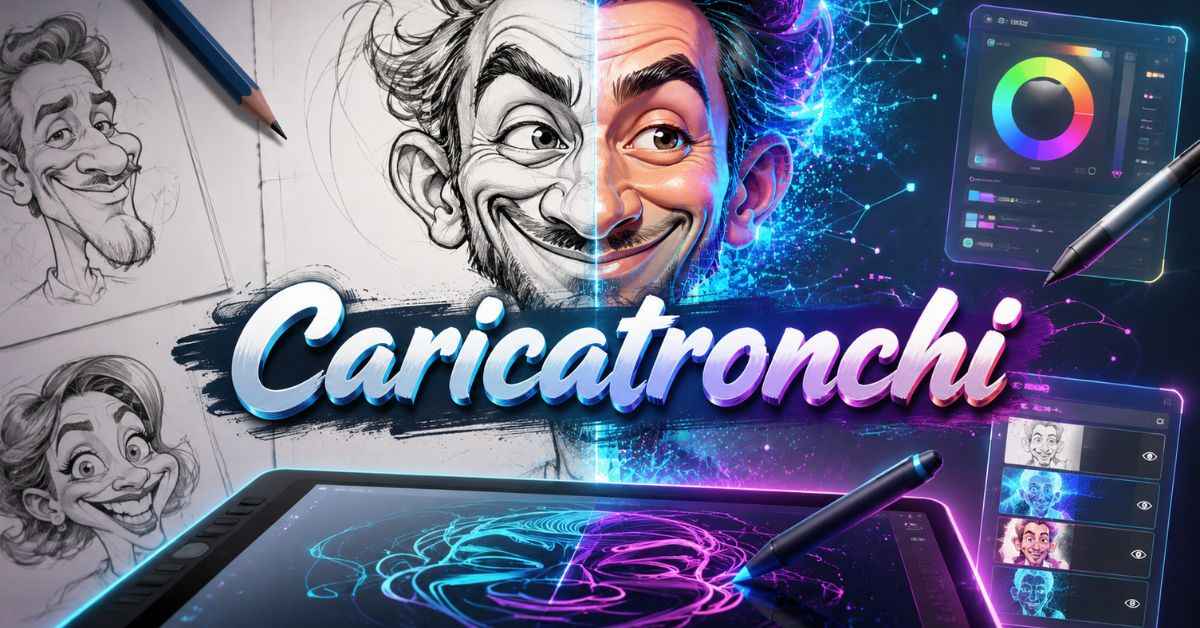 Caricatronchi: AI Caricature Art Trend Explained
